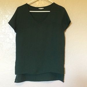 Soprano Green Short Sleeved Top